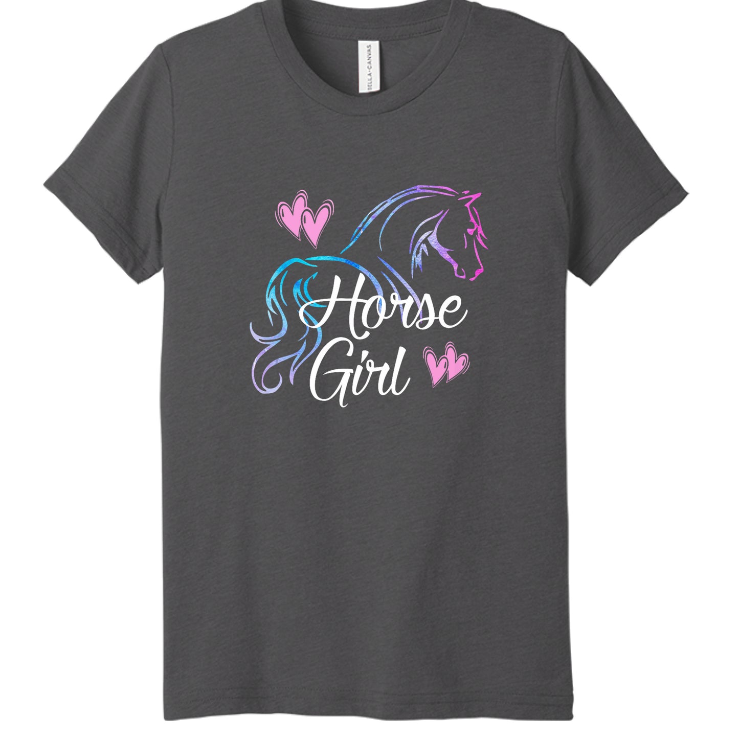 Solid Dark Grey Triblend - FRONT