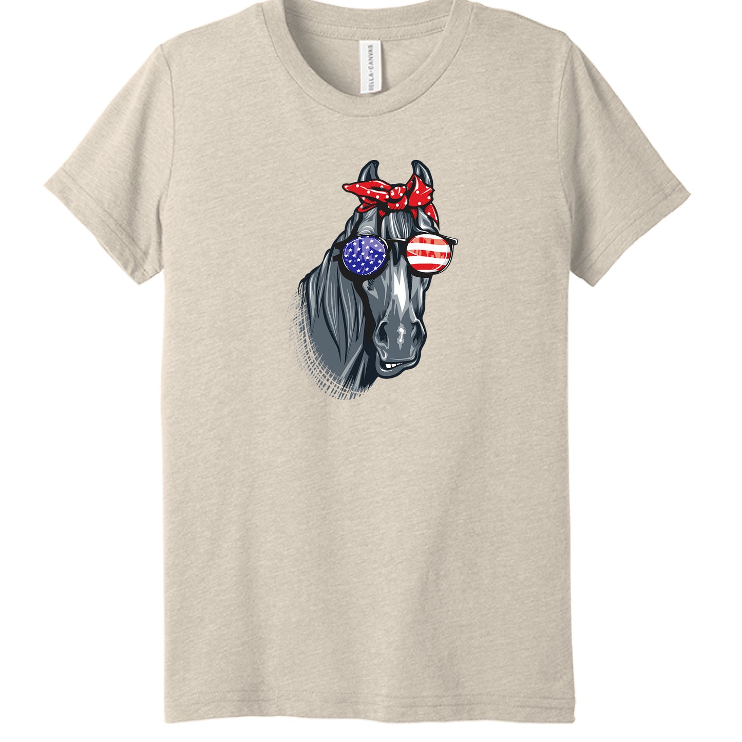 Solid Natural Triblend - FRONT