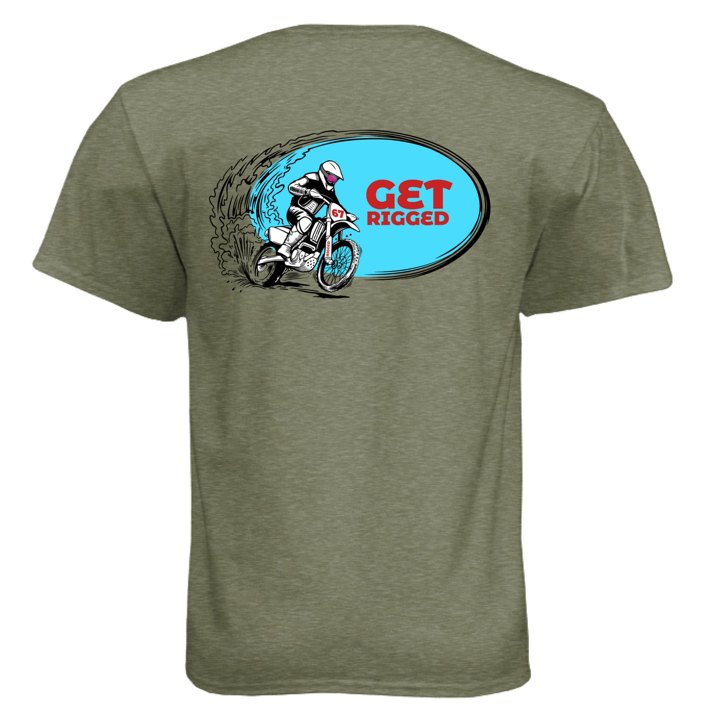 MILITARY GREEN - BACK