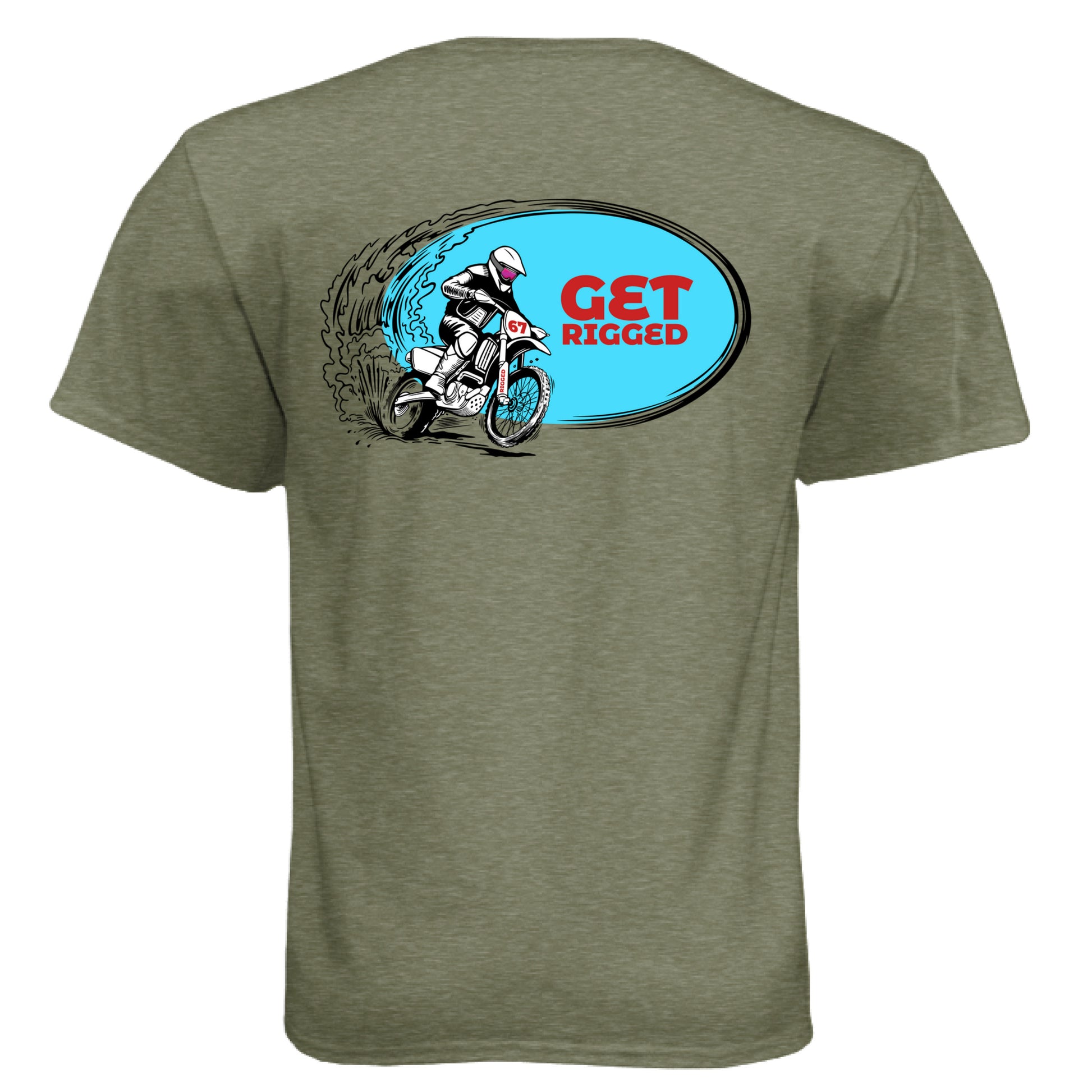 MILITARY GREEN - BACK