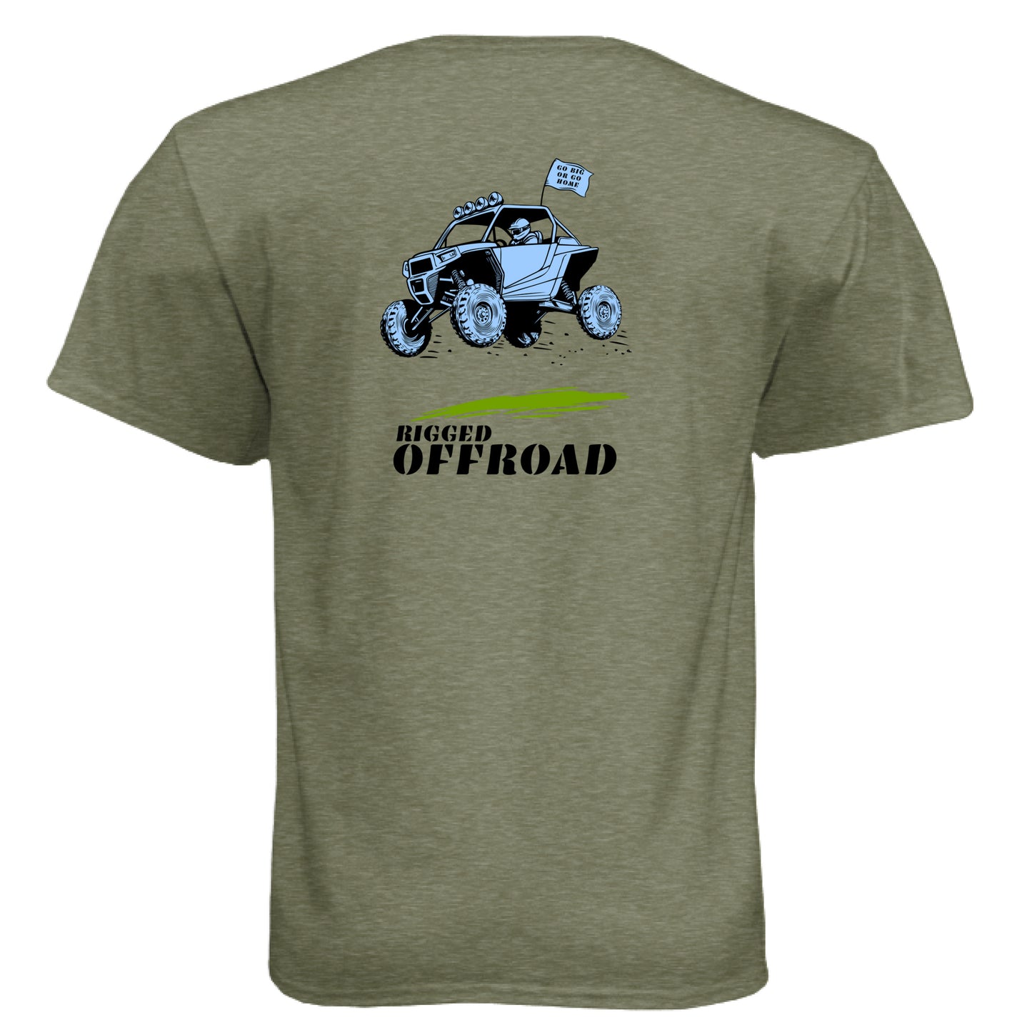 MILITARY GREEN - BACK