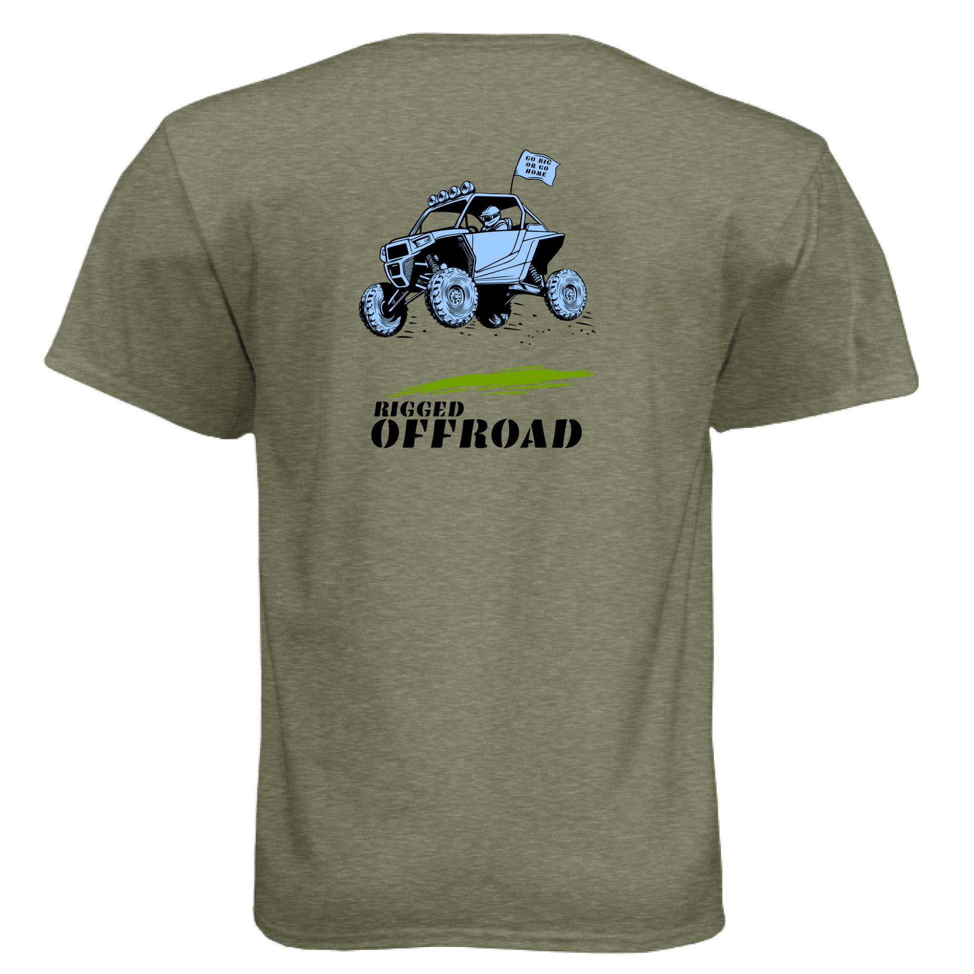 MILITARY GREEN - BACK