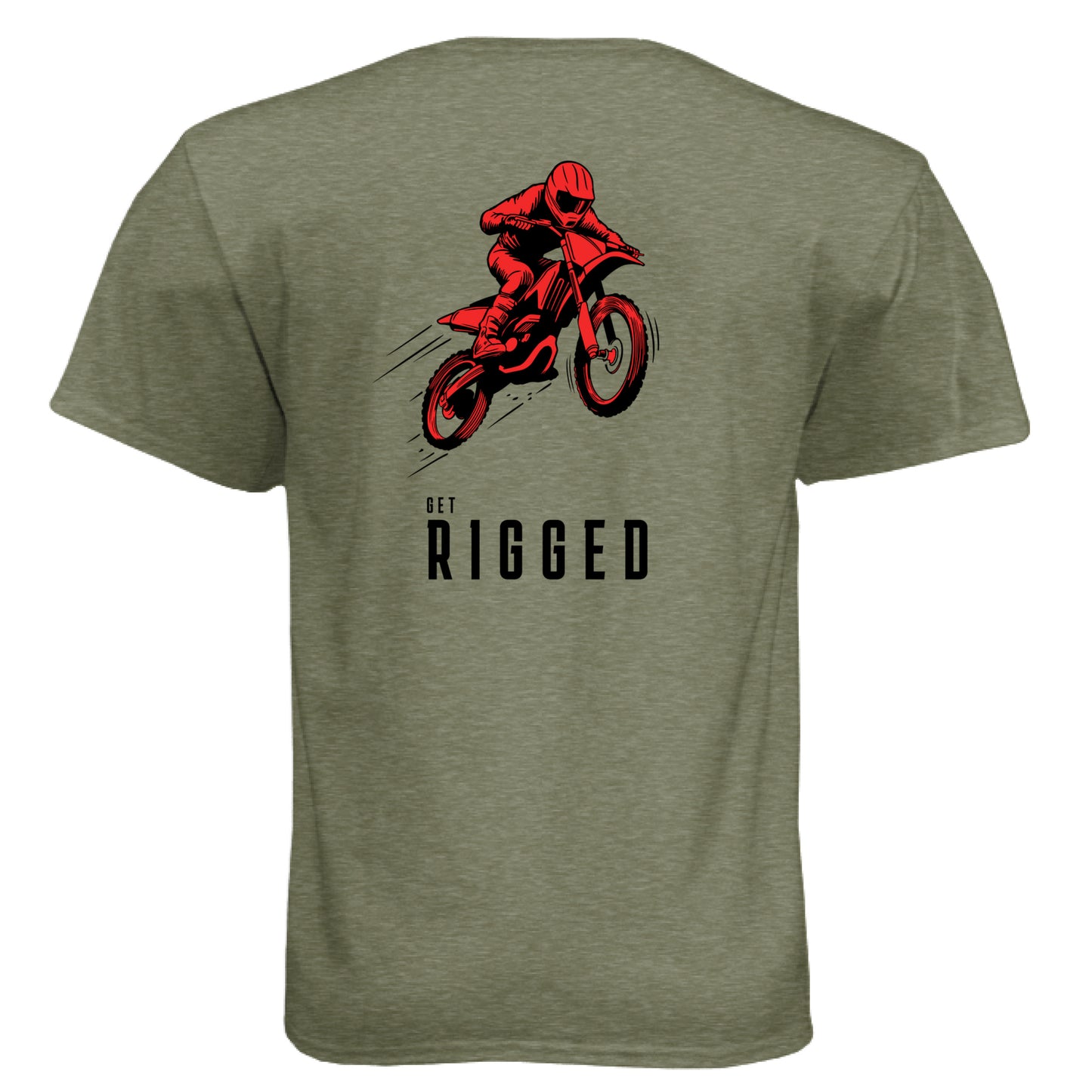 MILITARY GREEN - BACK