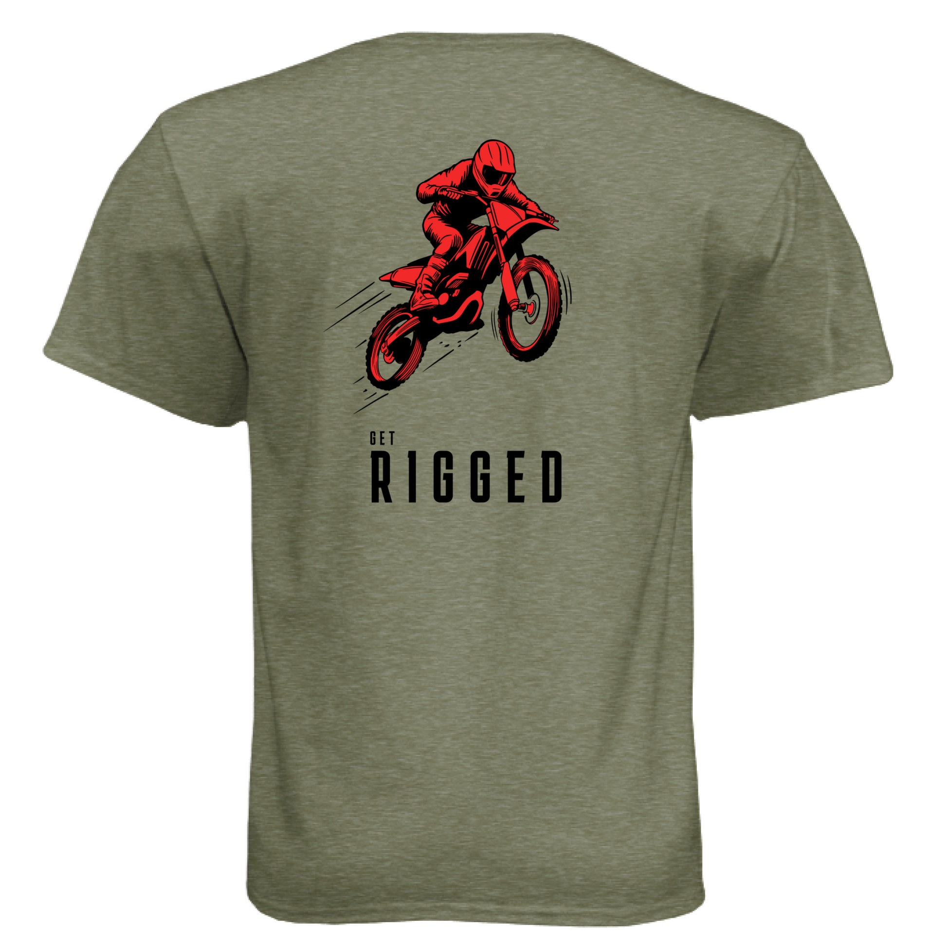 MILITARY GREEN - BACK